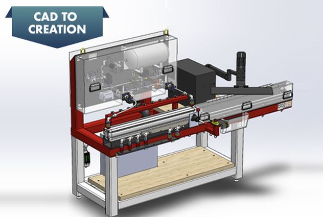 Air Cylinder Multi-Path Leak and Flow Test Stand CAD Design