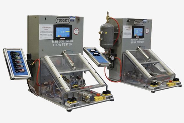 Automatic Leak and Flow Test Stands